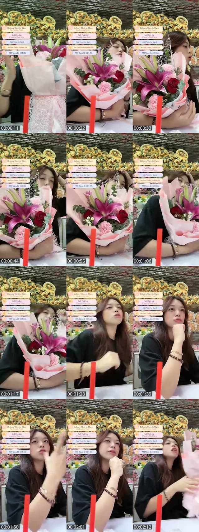 TikTok live: Fresh Flower Sales Mothers Day by @flowershopsg