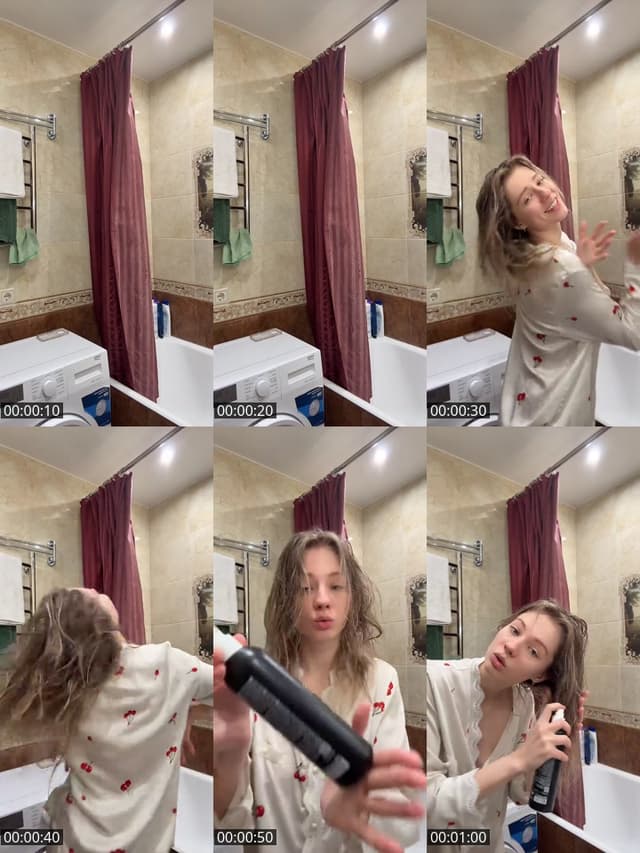 TikTok live: Good morning by @katievienne