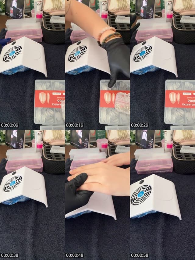 TikTok live: Coucou ❤️ ongles by @aleexaandralrg__