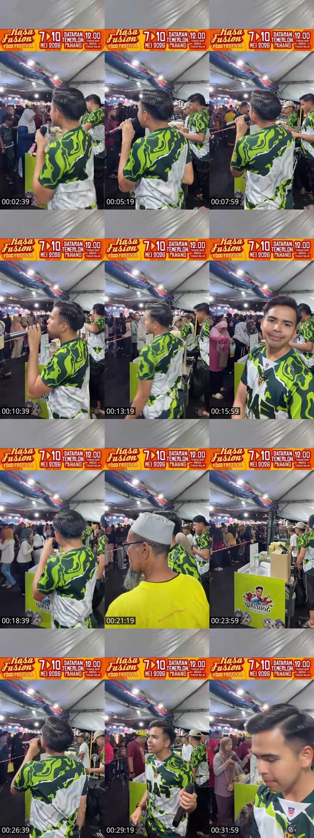 TikTok live: Day3 Dataran TEMERLOH PAHANG 🤍🖤 by @faizsoul_