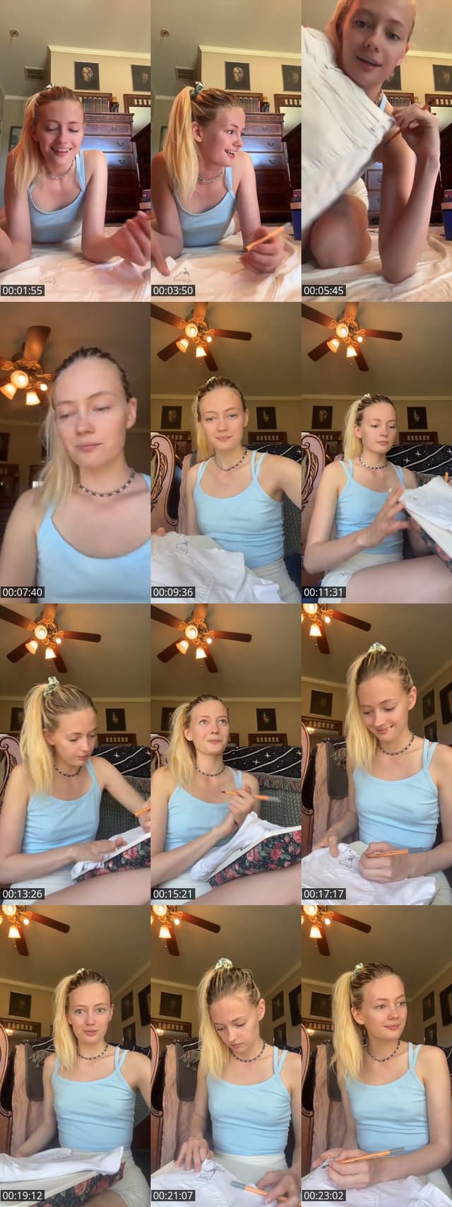 TikTok live: designing!! by @thefangbarbie