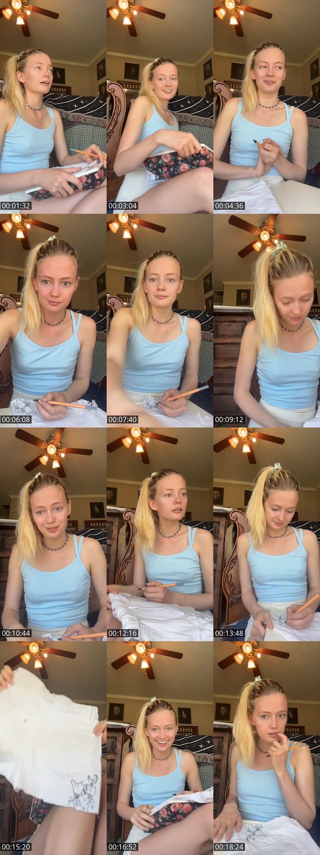 TikTok live: designing!! by @thefangbarbie