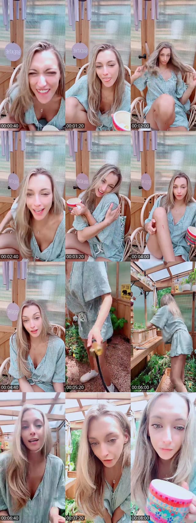 TikTok live: Greenhouse Zen👩‍🌾🌿 Follow along! by @soulfulsanctuaries