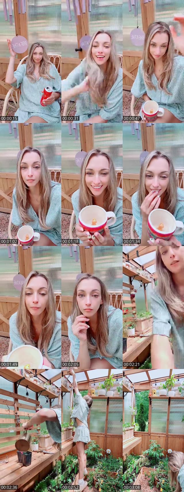 TikTok live: Greenhouse Zen👩‍🌾🌿 Follow along! by @soulfulsanctuaries