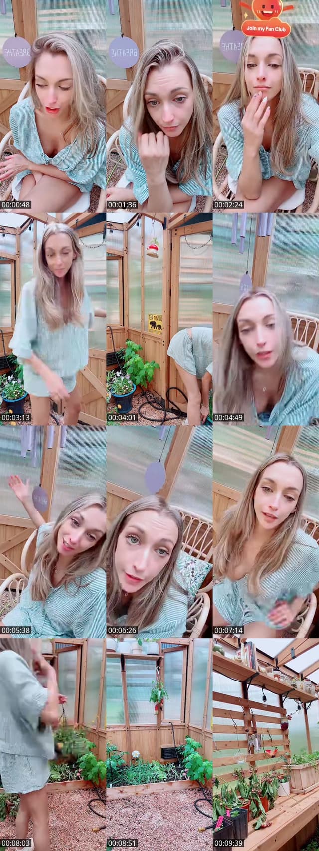 TikTok live: Greenhouse Zen👩‍🌾🌿 Follow along! by @soulfulsanctuaries