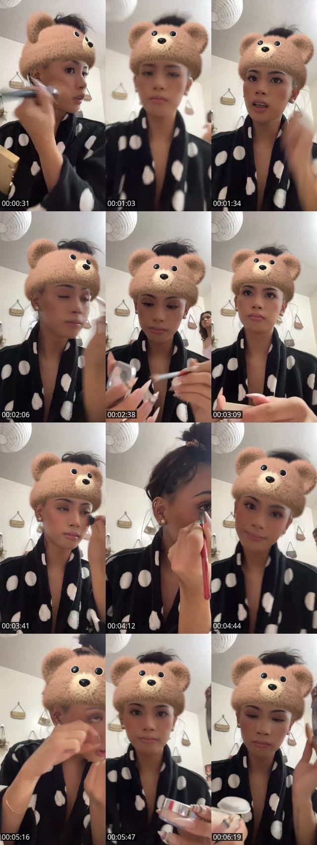 TikTok live: grwm by @theyzelnotdi3