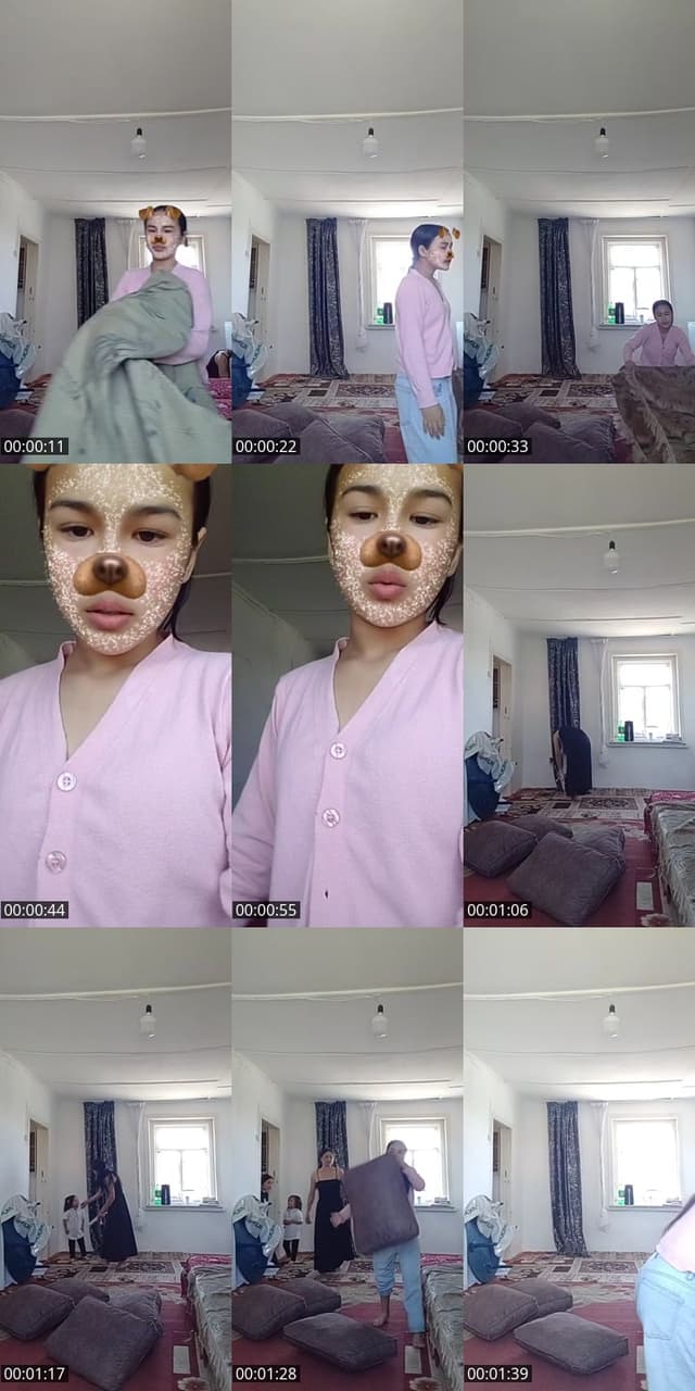 TikTok live: Уборка by @indira7702