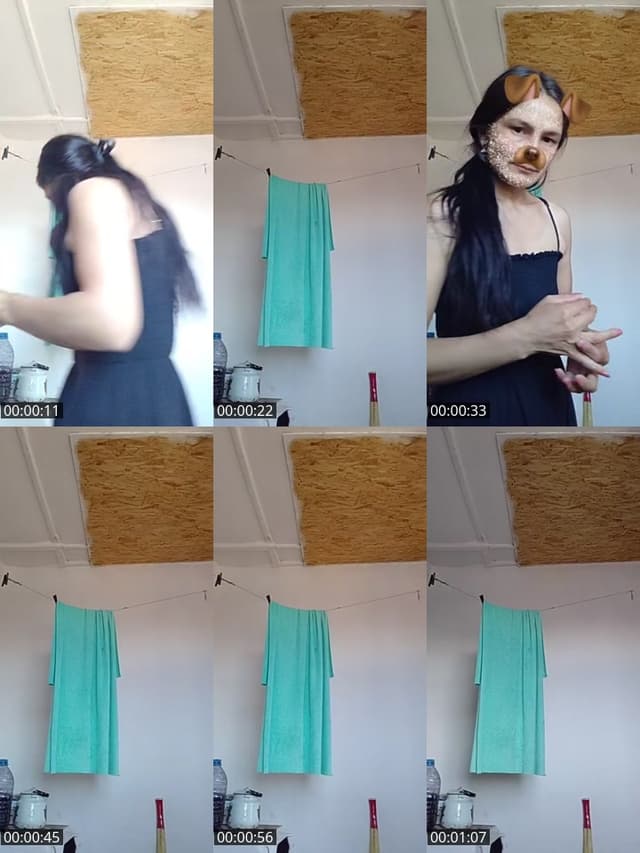 TikTok live: Уборка by @indira7702