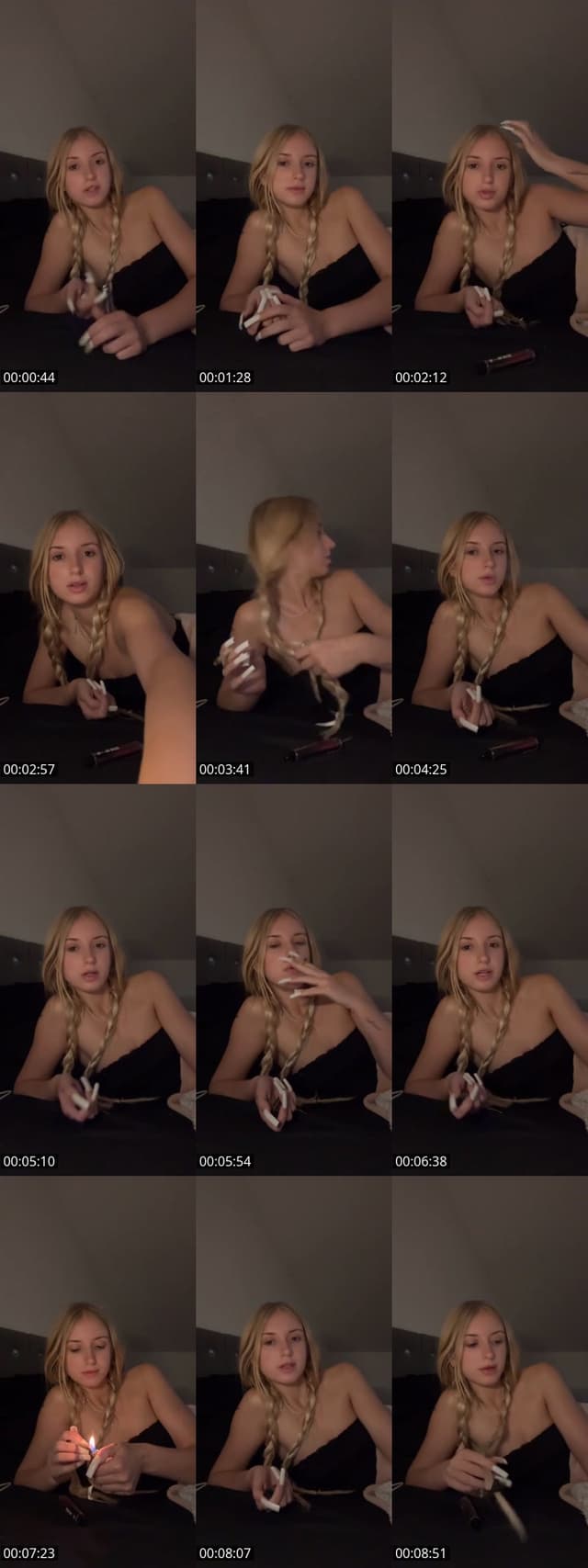 TikTok live: guten morgen🎀🖤 by @angelchiara7
