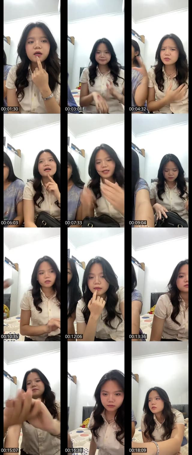 TikTok live: hii by @viwips
