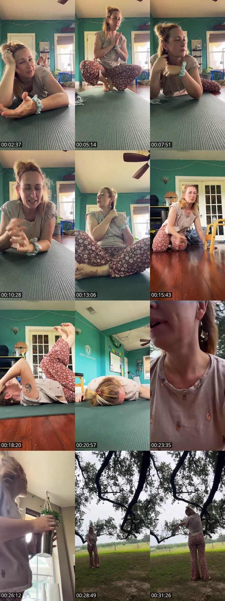 @blisshouseyoga TikTok live stream