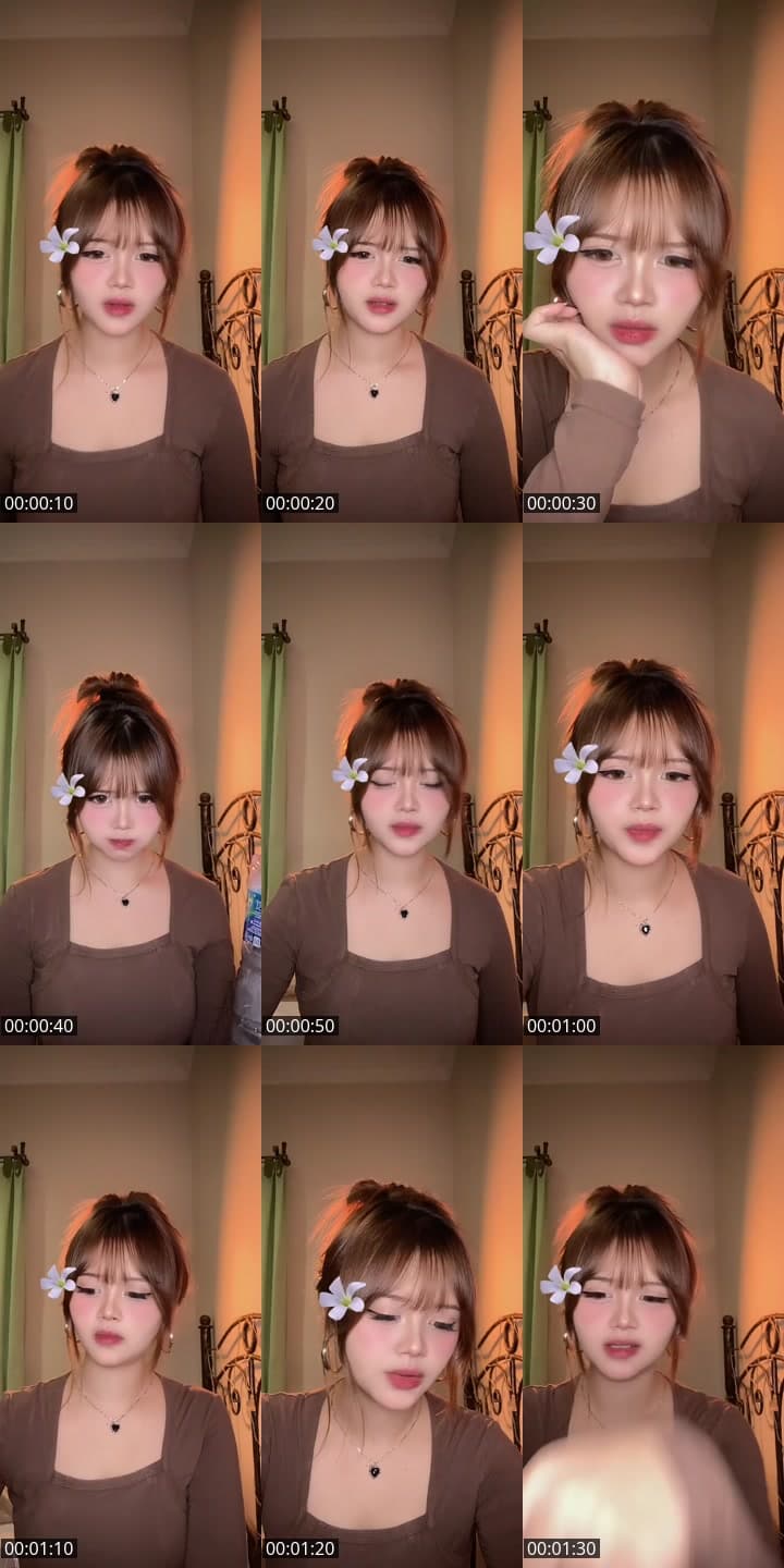 @annchire TikTok live stream
