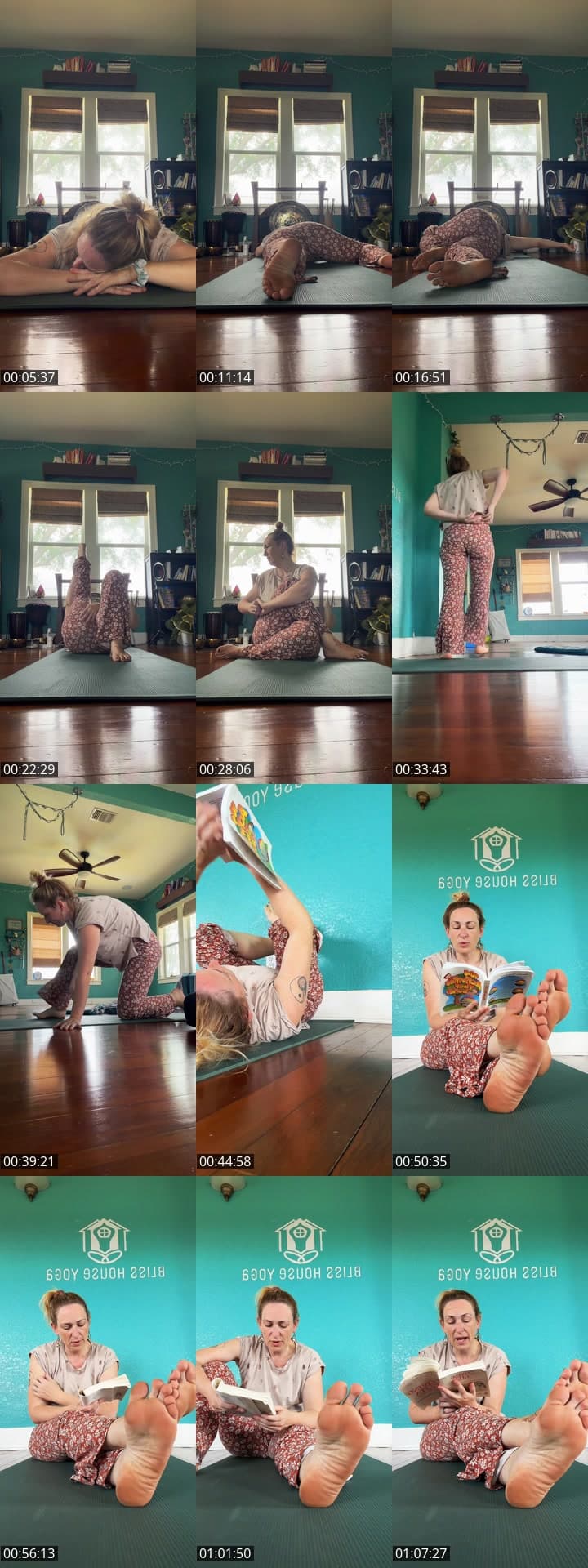 @blisshouseyoga TikTok live stream