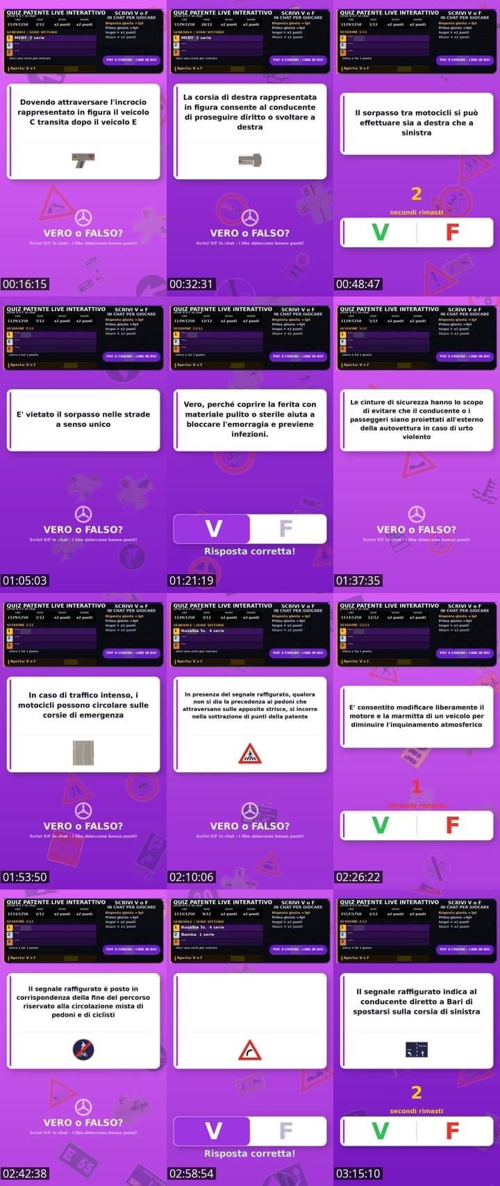 QUIZ PATENTE A1/B - PDF GRATIS i