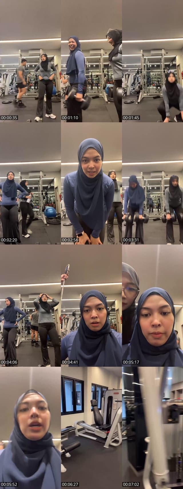 TikTok live: Gym by @ajengfauzaazis