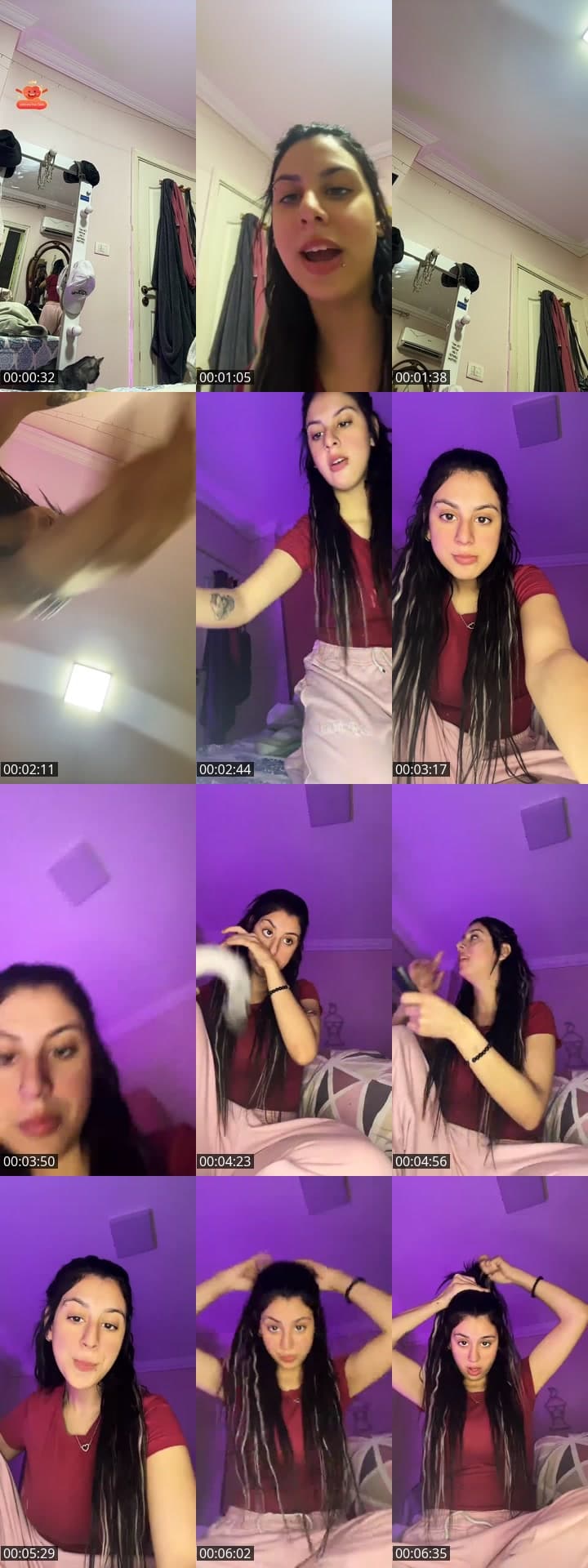 @shahdmoreda TikTok live stream