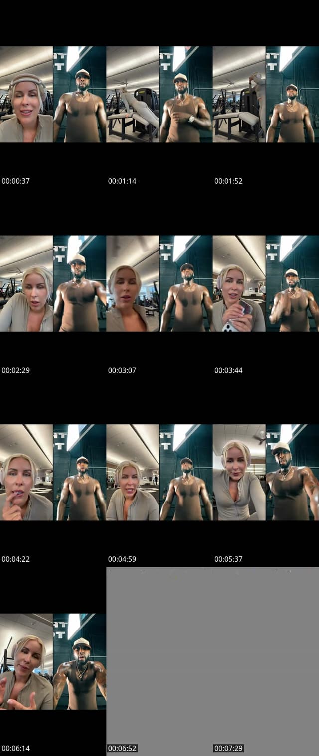 TikTok live: Leg day 🍑 by @simonexchristensen