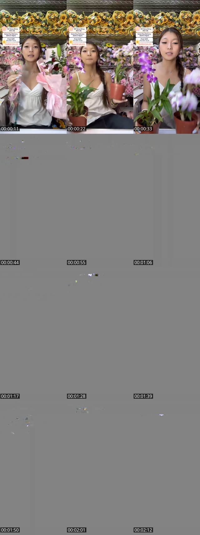 Live Sales Flower Gift