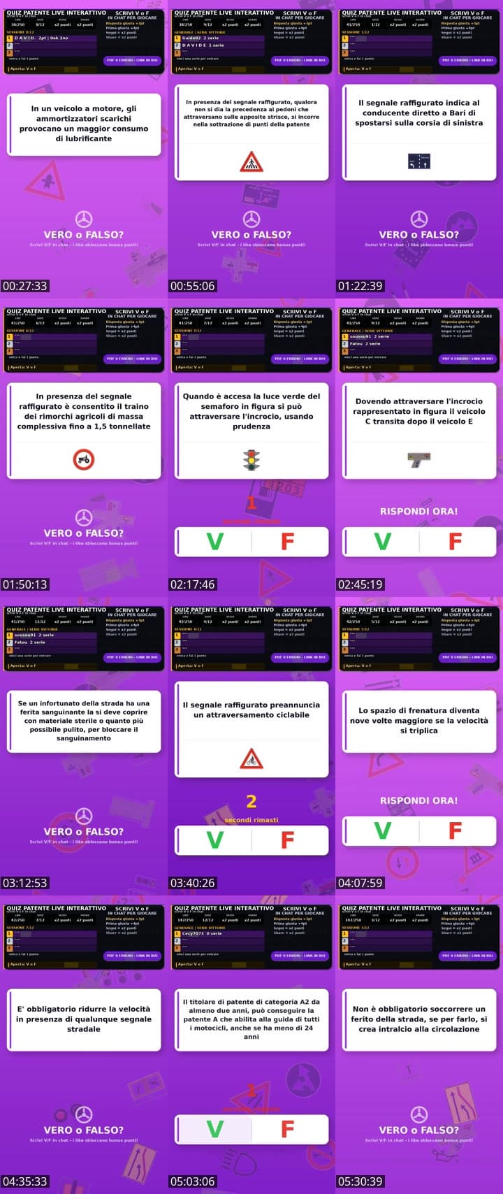 QUIZ PATENTE A1/B - PDF GRATIS i