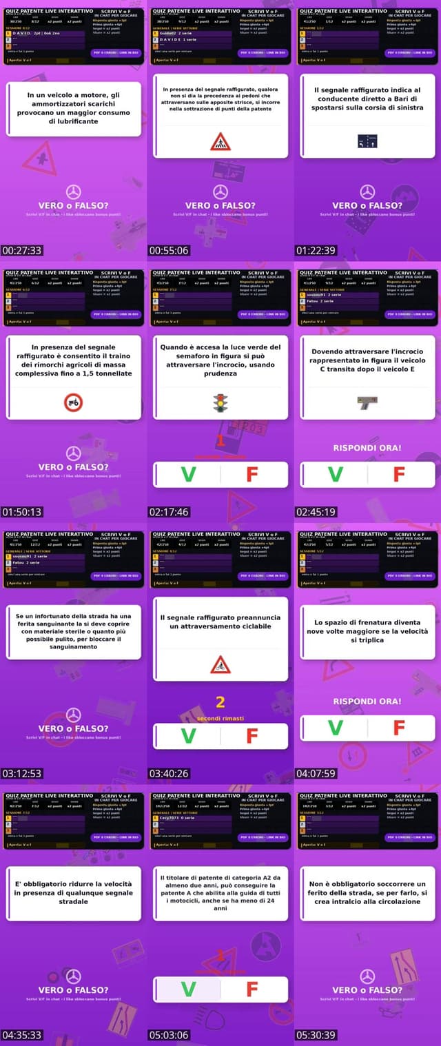 QUIZ PATENTE A1/B - PDF GRATIS i