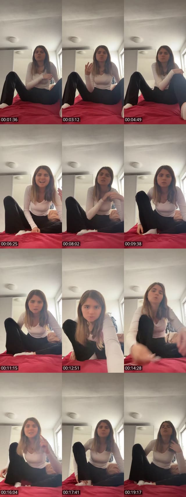 TikTok live: Braunhaarige Typen wertlos by @janina439_2