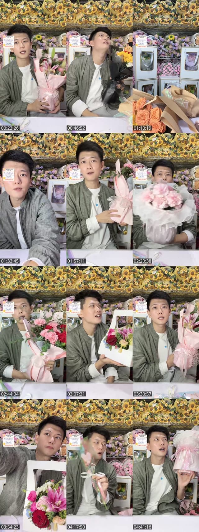 Live Sales Flower Gift