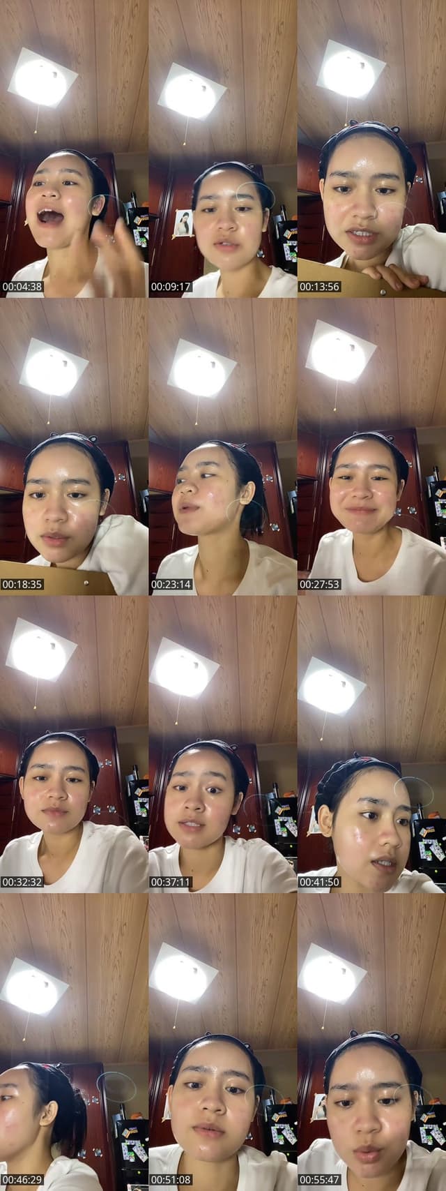 TikTok live: Listening party for a moment🥳🤩 by @bilbrary