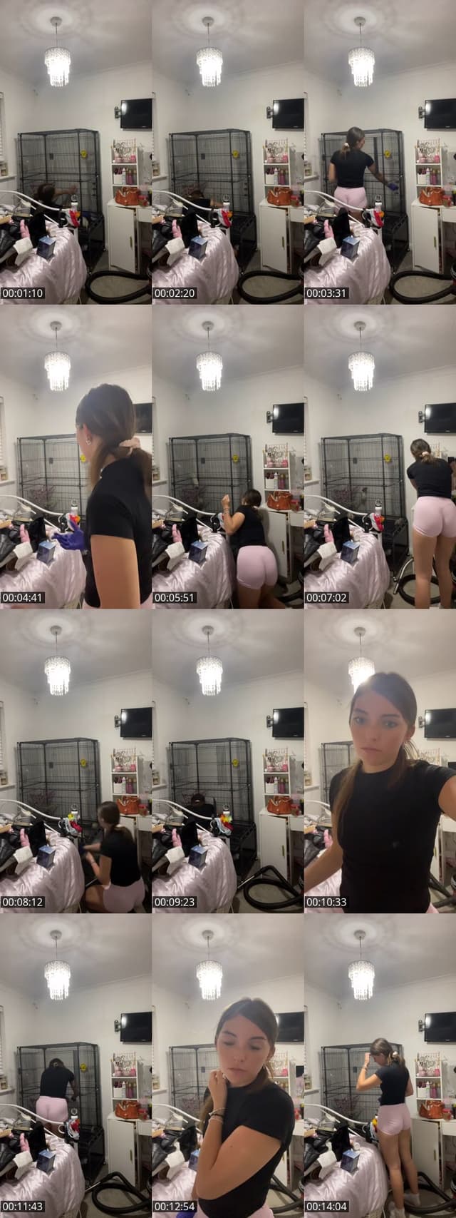 TikTok live: Clean out my rats w me by @chloes_spamz0