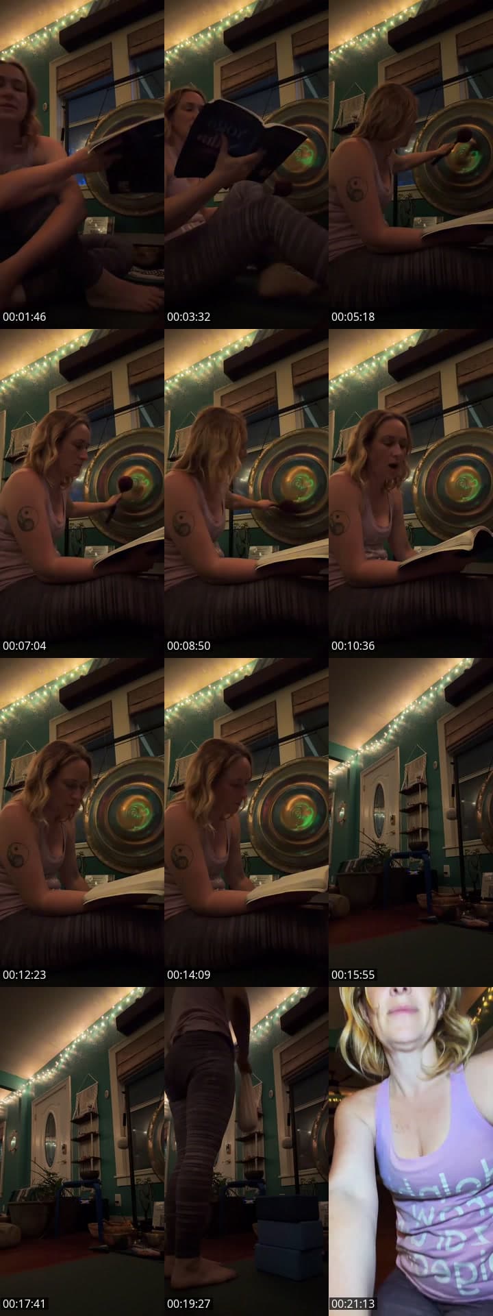 @blisshouseyoga TikTok live stream