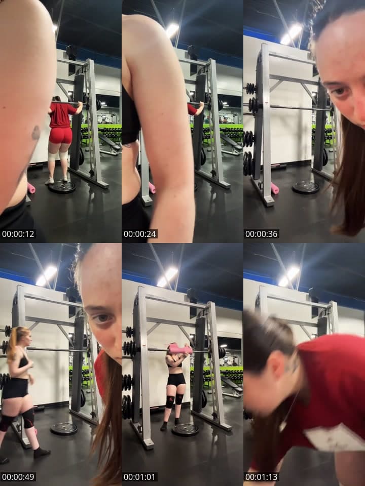 it’s gym time 🍑✨