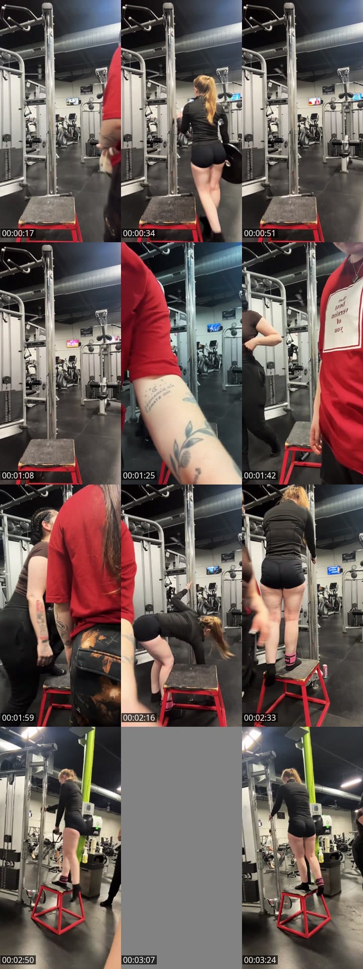 it’s gym time 🍑✨