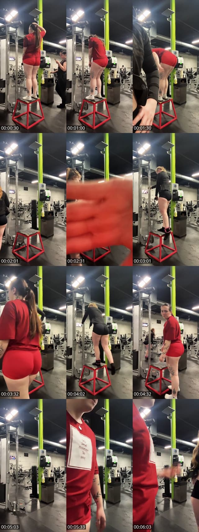 it’s gym time 🍑✨