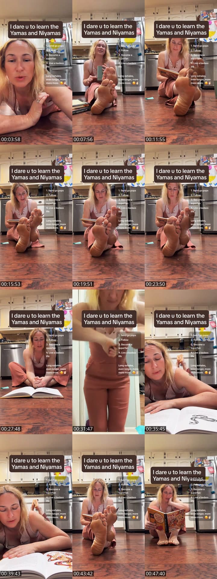 @blisshouseyoga TikTok live stream