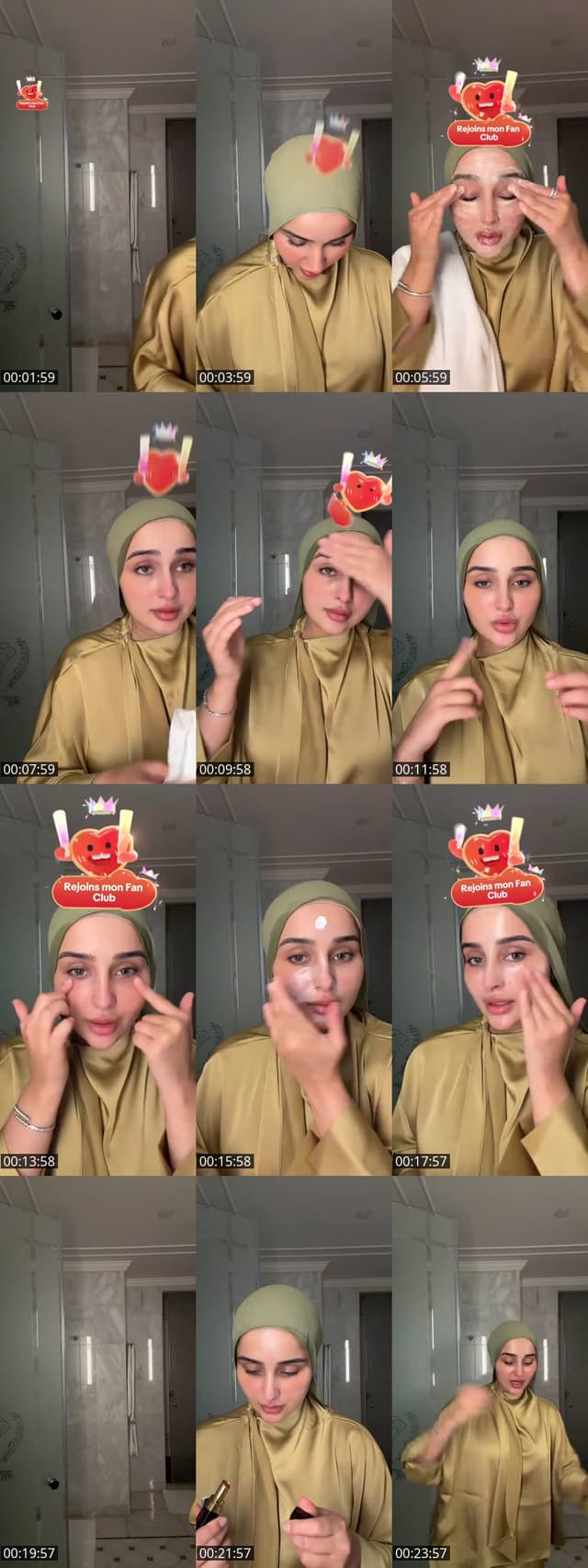 TikTok live: زعيمه ولك 💜👌🏻 by @douhalaribiii