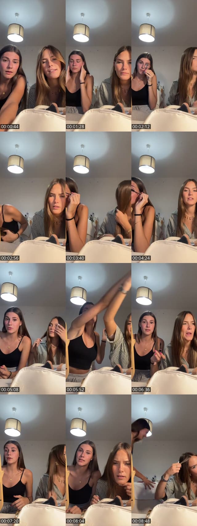 On se prépare pour la night 🥂