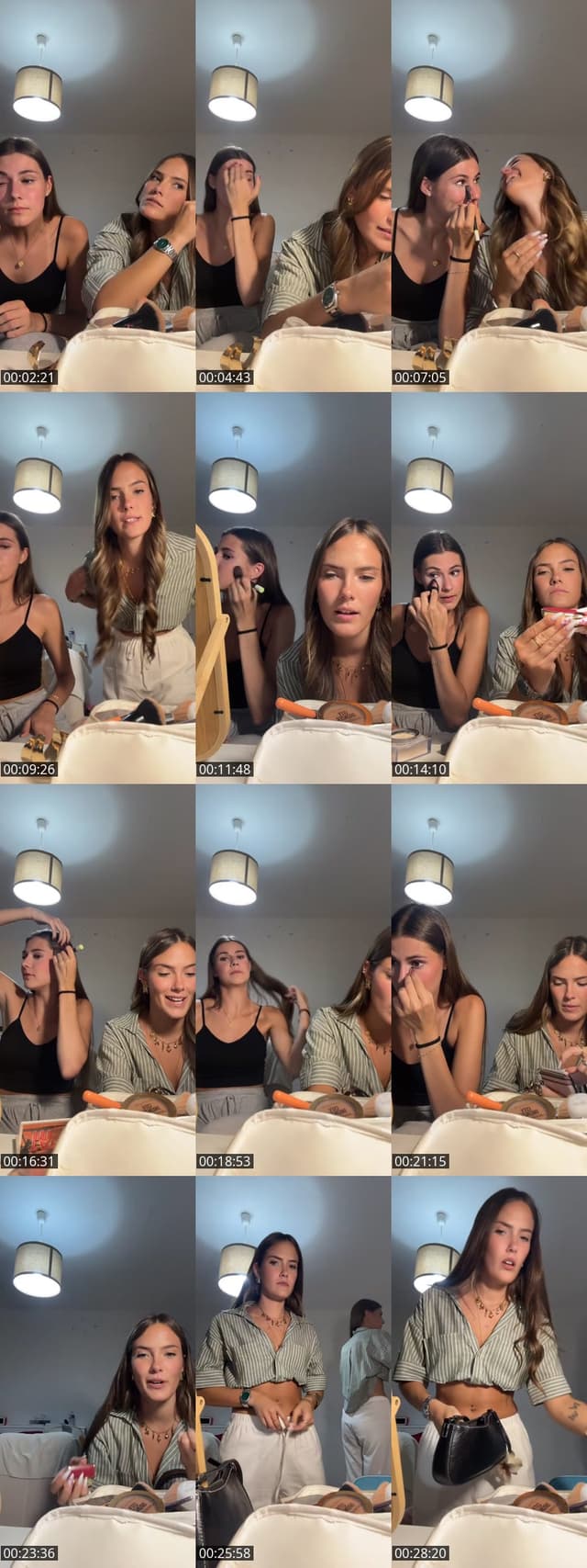 On se prépare pour la night 🥂