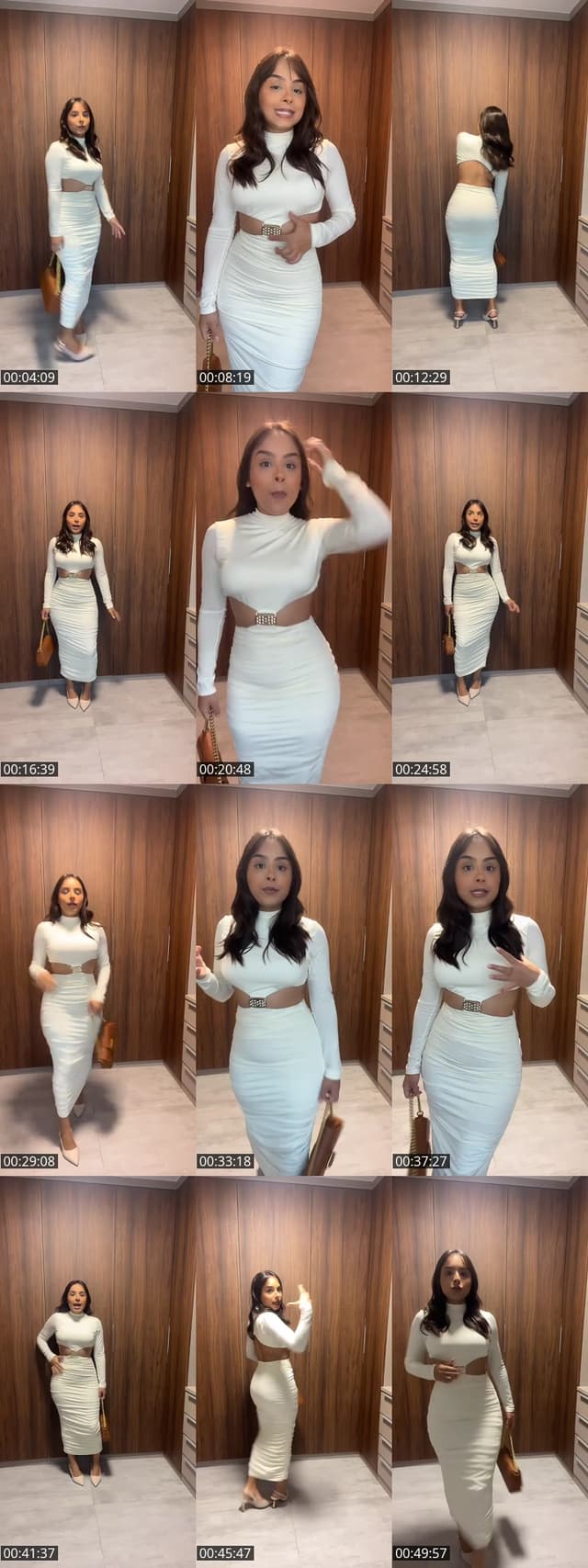 O vestido mais elegante