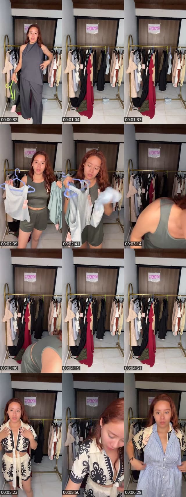 Ropa bonita nueva y desapego