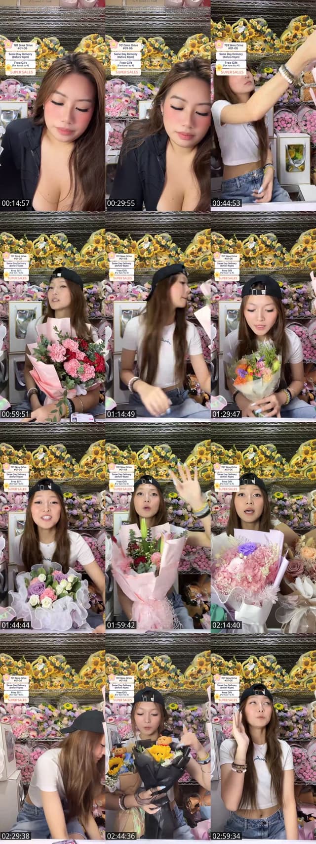 Live Sales Flower Gift