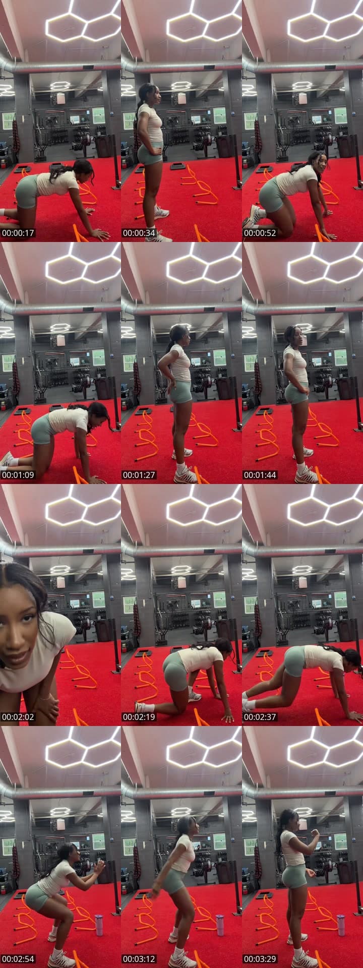 Lower body workout 7 am 💘