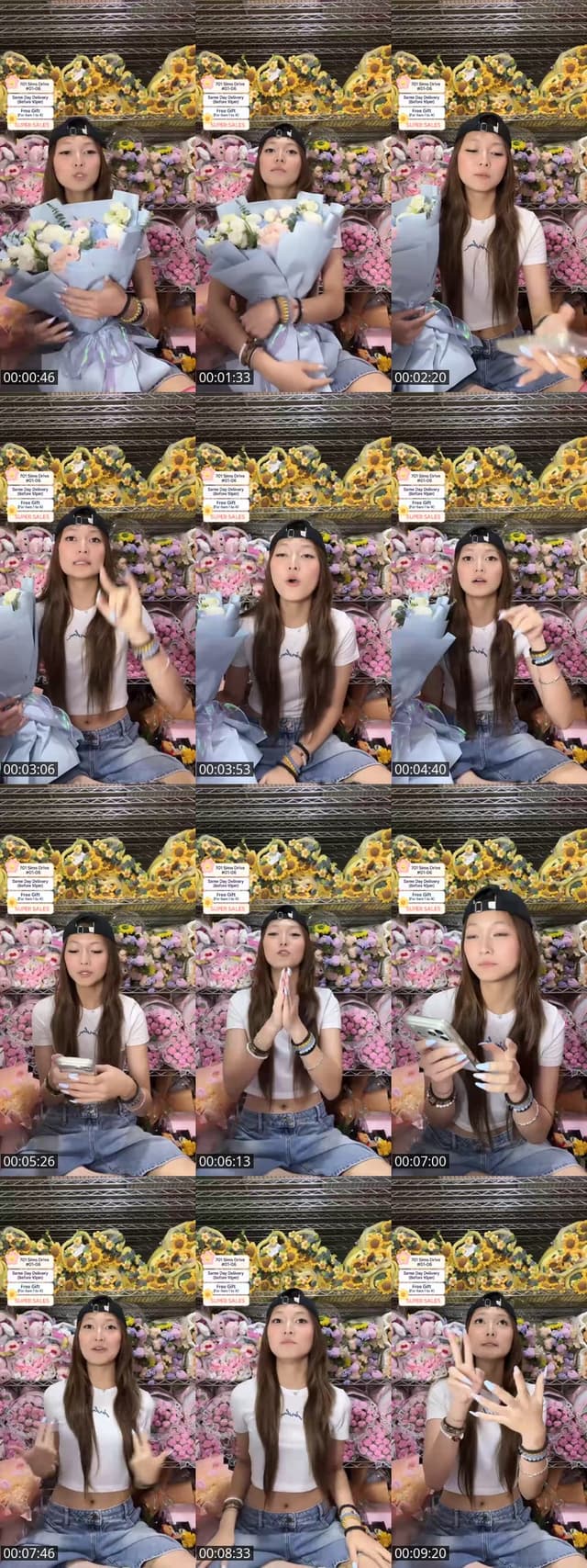 Live Sales Flower Gift