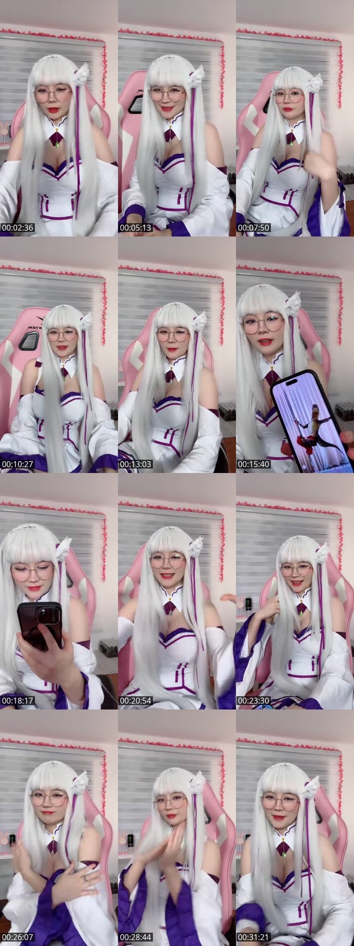 Re zero cosplay :3