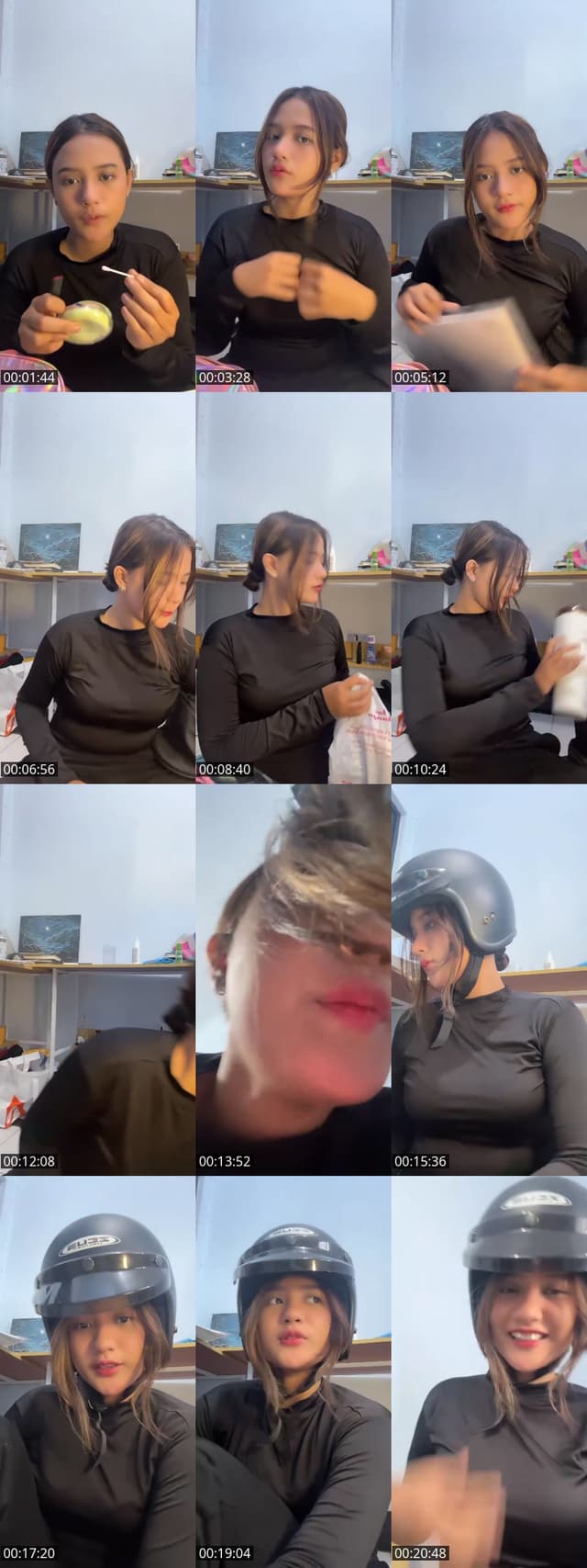 TikTok live: Grwm by @desintanrl_