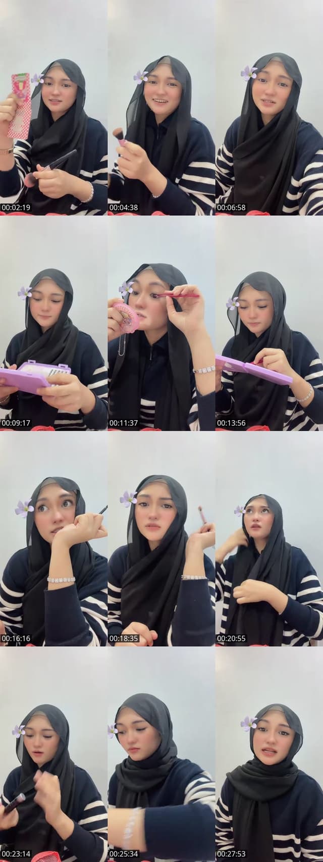 Past TikTok live: makeup 5 min by @_ainaamirah7