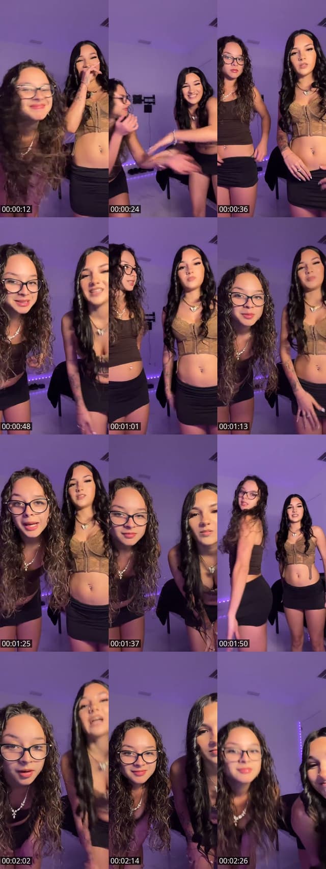 TikTok live: GRWU to sneak out !! by @239.daniellaa