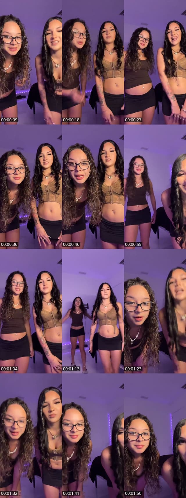 TikTok live: GRWU to sneak out !! by @239.daniellaa