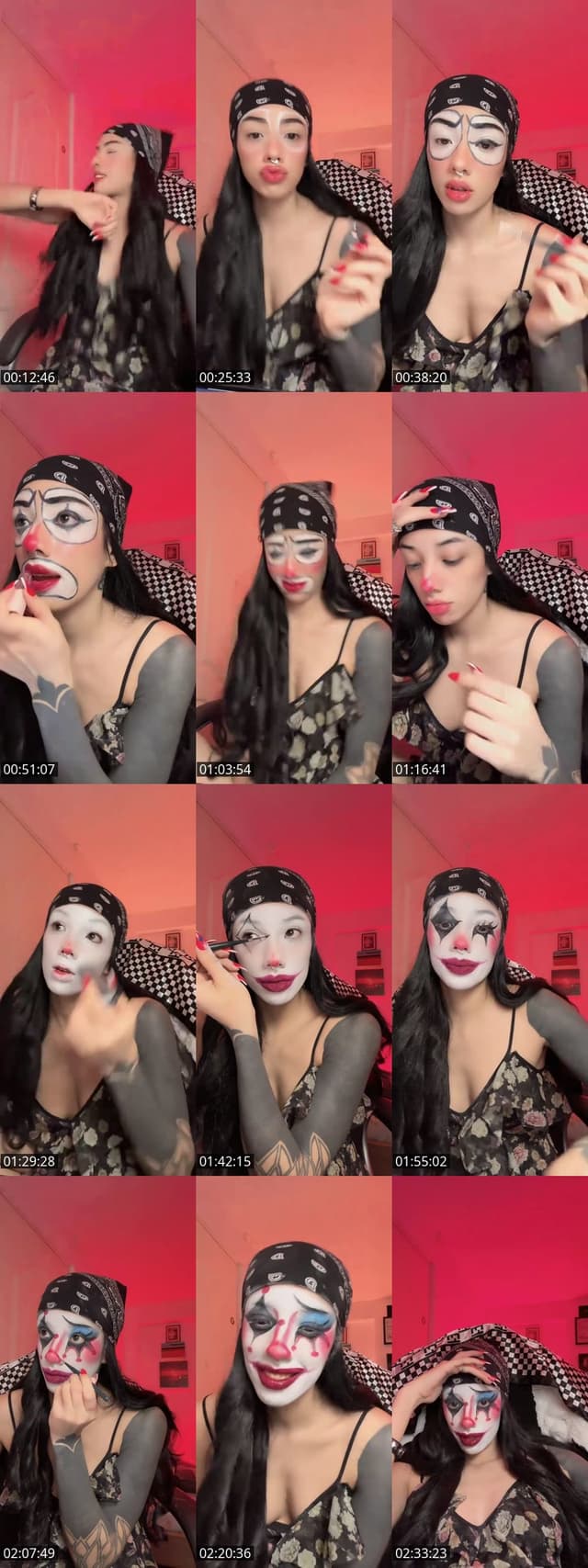 TikTok live: day 4🤡🇨🇳🇺🇸🇨🇴🇩🇪 by @laclownesa