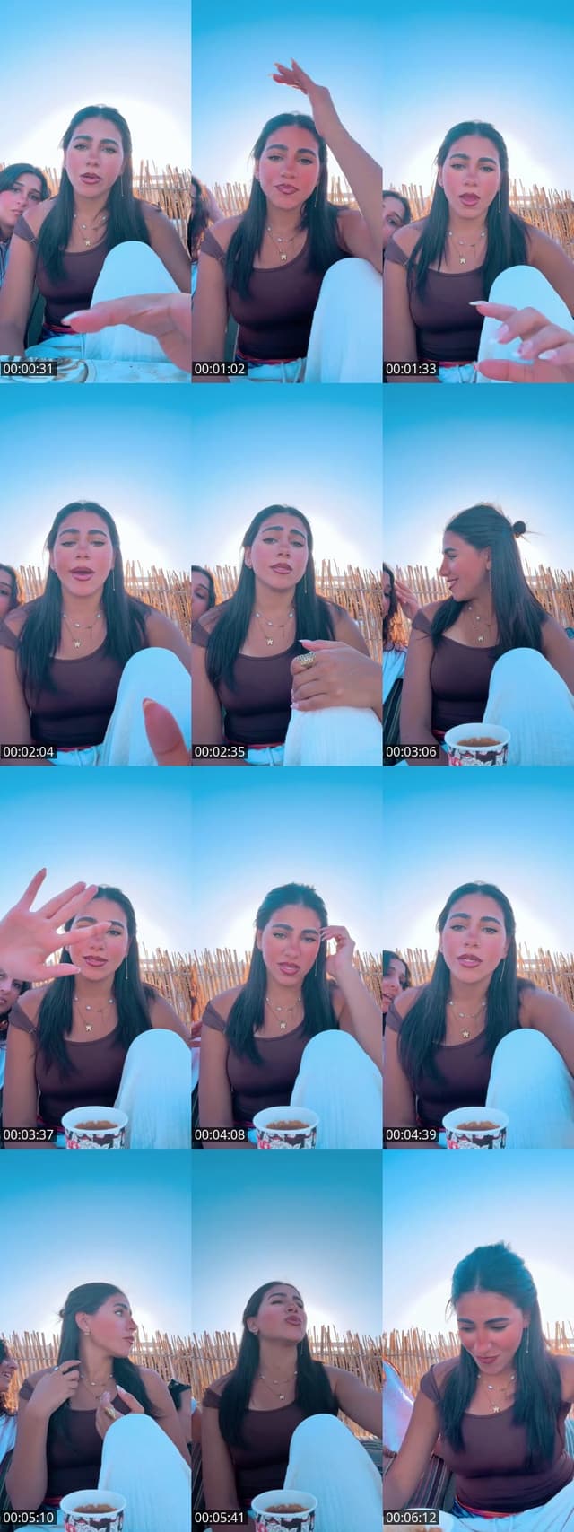 TikTok live: صباح القمر 🧡 by @nada_eldaly_