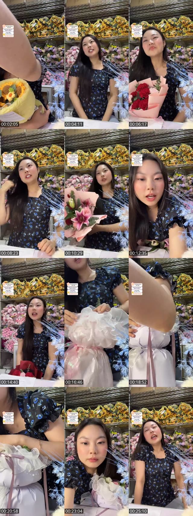TikTok live: Fresh Flower Sales Mothers Day by @flowershopsg