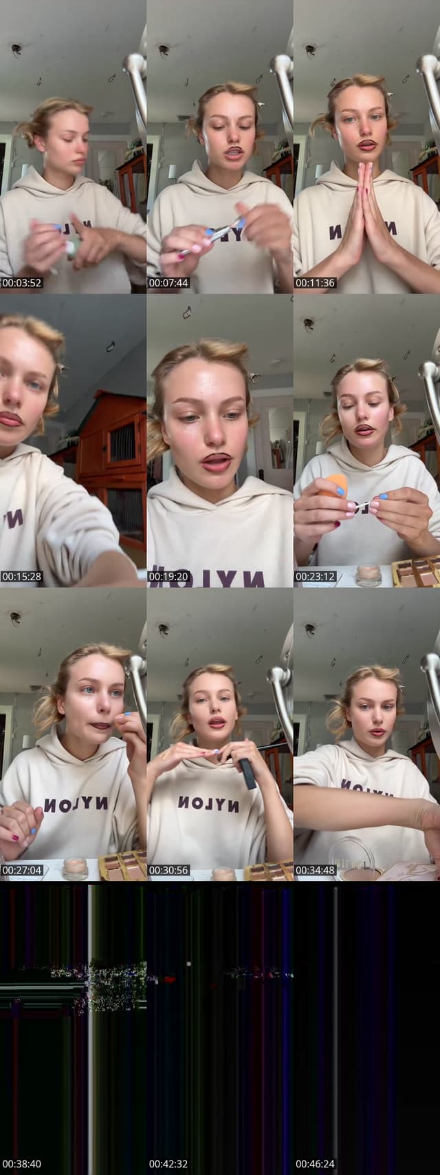 TikTok live: grwm💗🍰 by @madison.contento